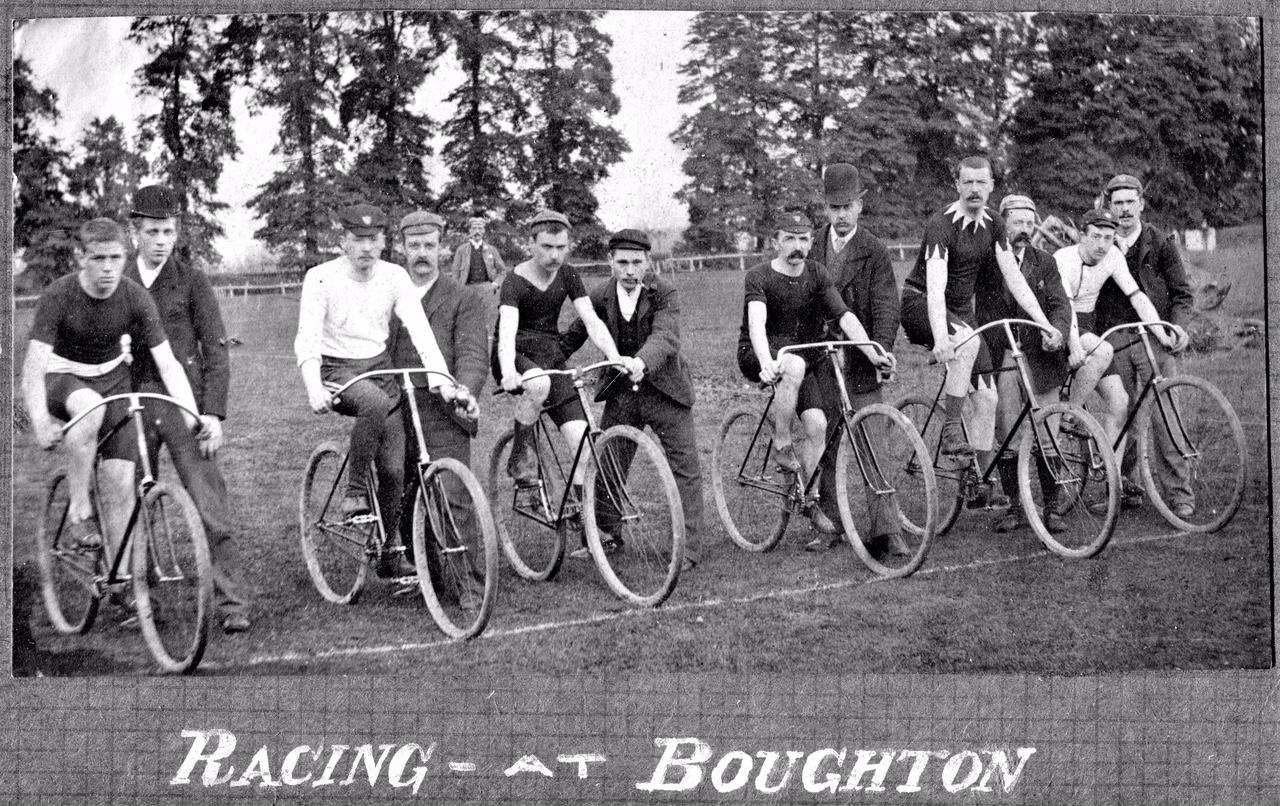 Worcester - Boughton County Cricket ground : Image credit Worcester St Johns Cycling Club archives